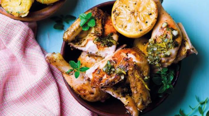 Honig-Zitronen-Hähnchen